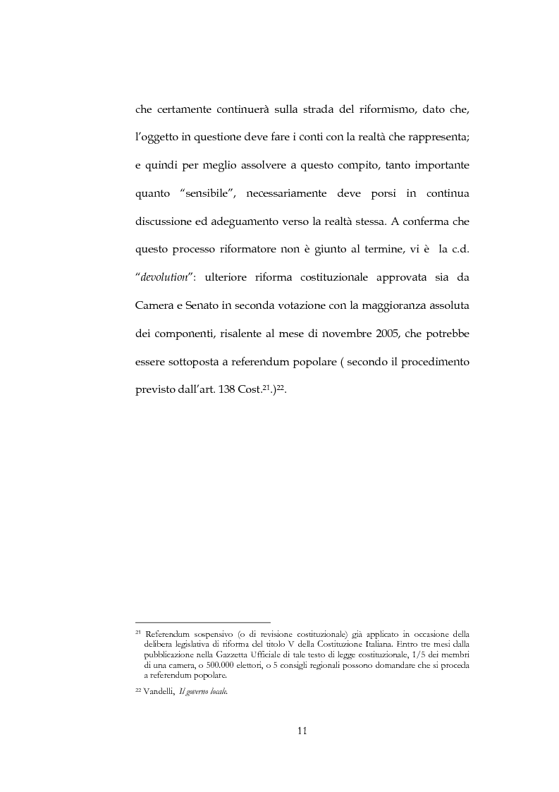 Anteprima della tesi: Il sistema di governo locale, Pagina 11