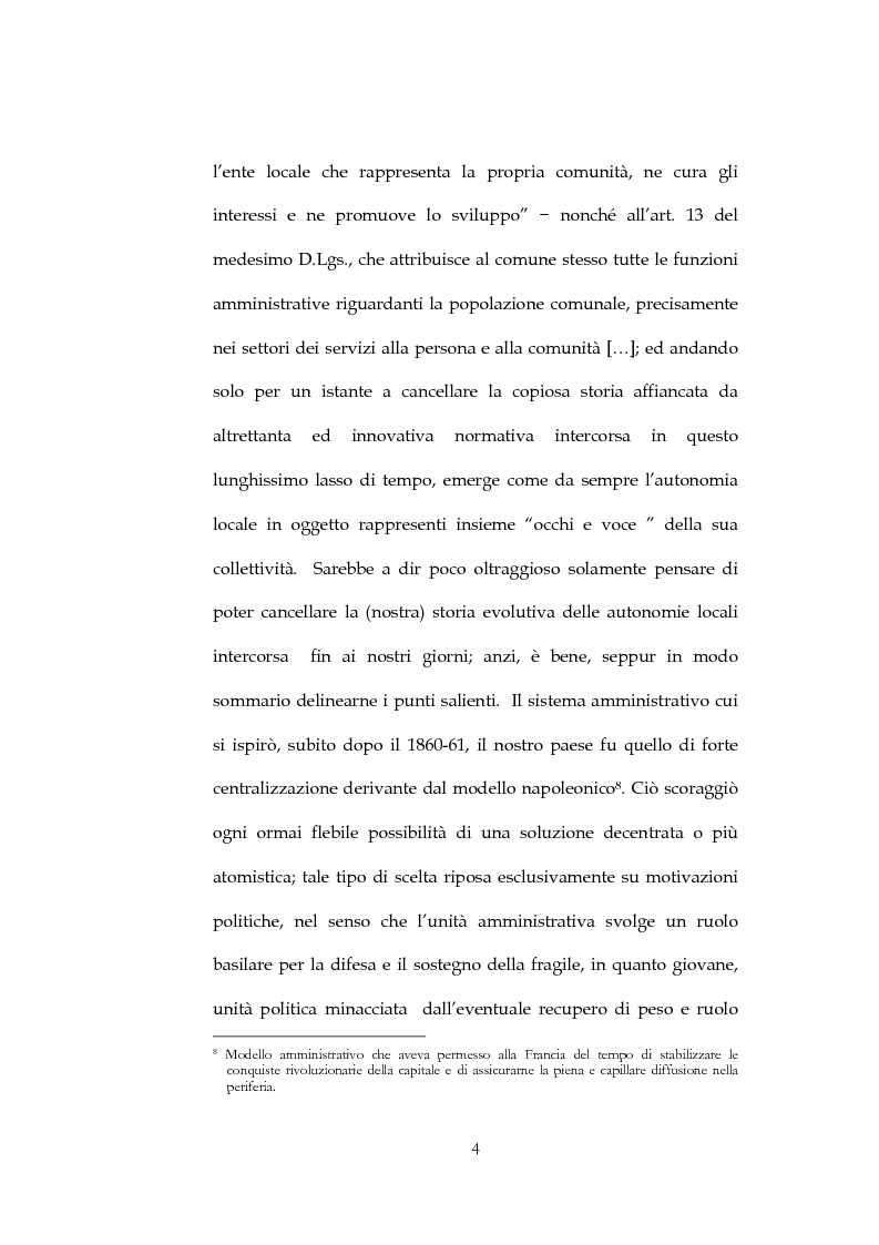Anteprima della tesi: Il sistema di governo locale, Pagina 4