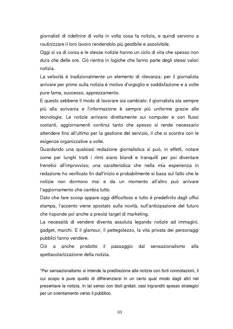 Anteprima della tesi: La costruzione della notizia: il caso Sky sport, Pagina 10