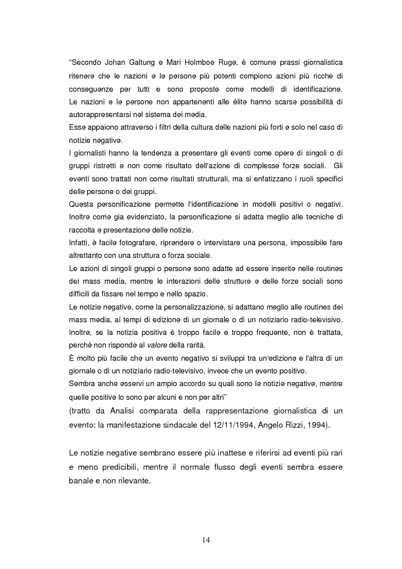 Anteprima della tesi: La costruzione della notizia: il caso Sky sport, Pagina 14