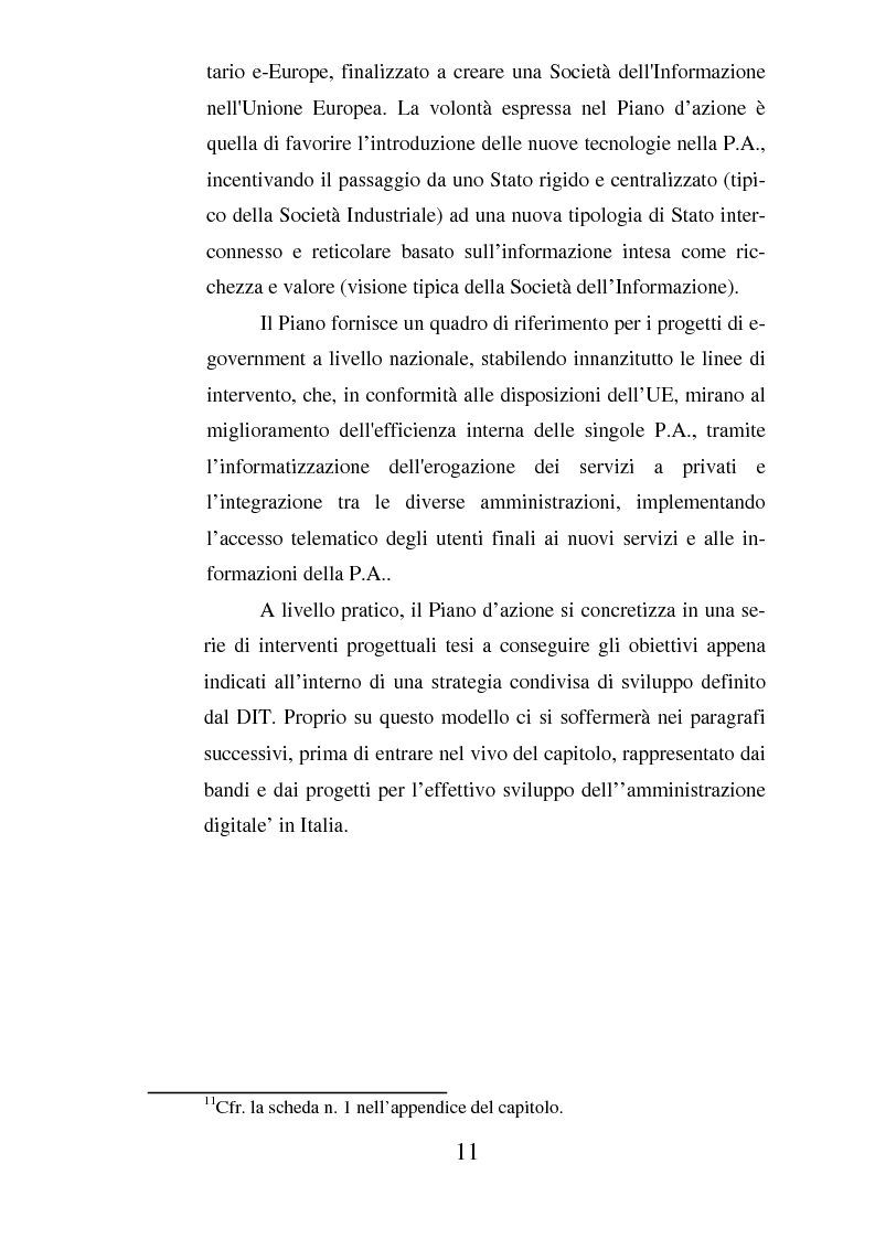 Anteprima della tesi: Il ruolo dell'usabilità nella progettazione dei servizi di e-government, Pagina 11