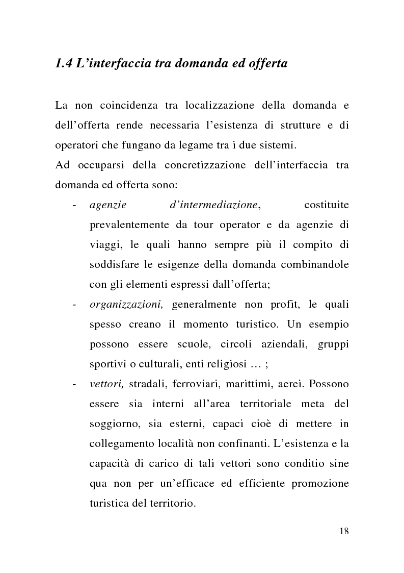 Anteprima della tesi: Enogastronomia e territorio nel fenomeno turistico, Pagina 12