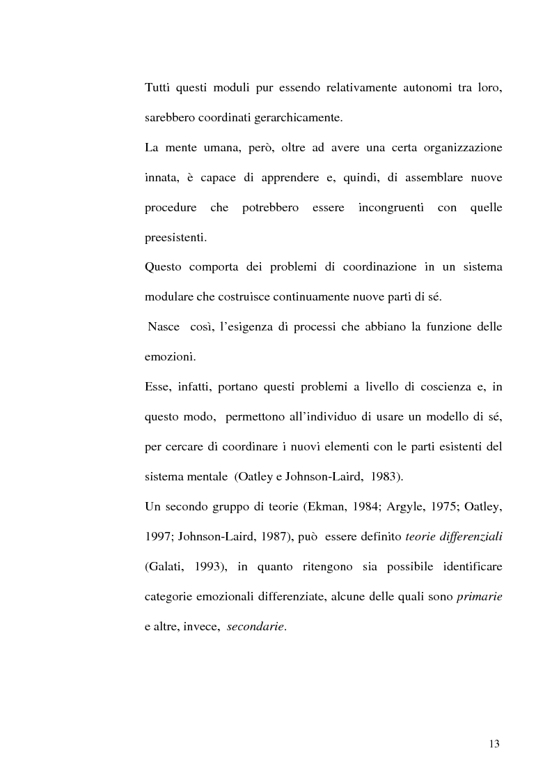Anteprima della tesi: Differenze di genere nelle emozioni della rivalità: gelosia e invidia, Pagina 10