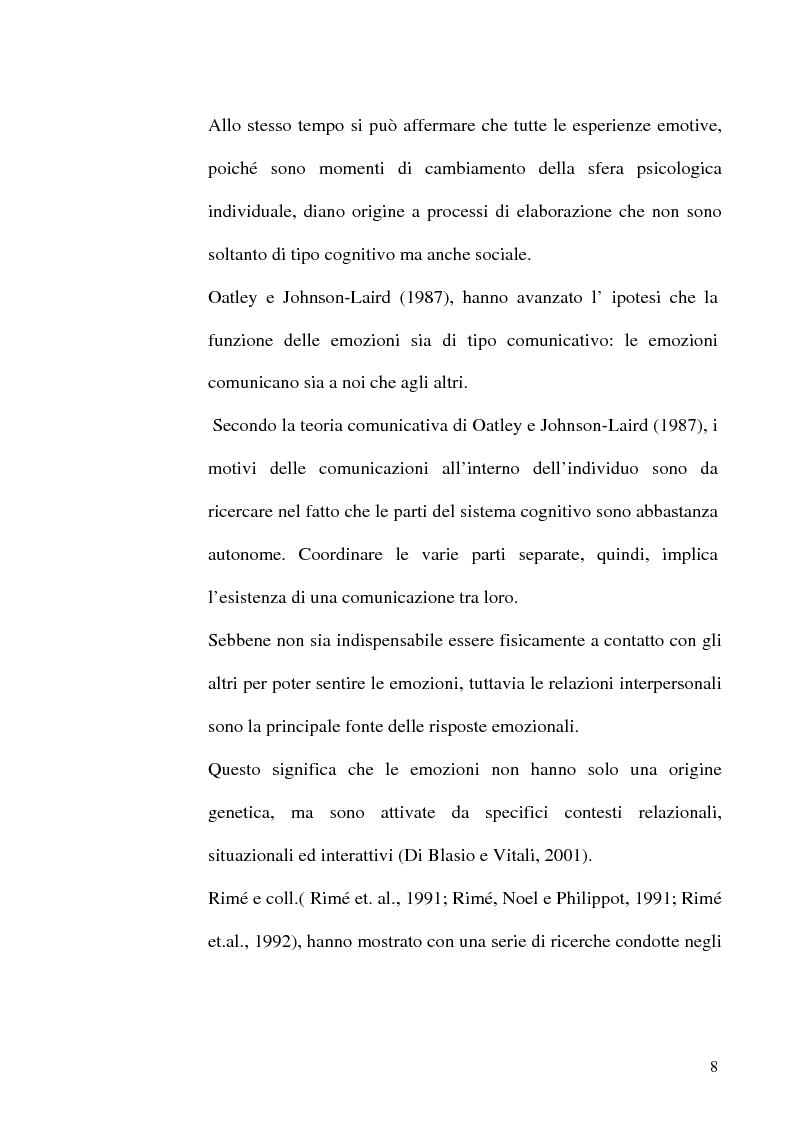 Anteprima della tesi: Differenze di genere nelle emozioni della rivalità: gelosia e invidia, Pagina 5