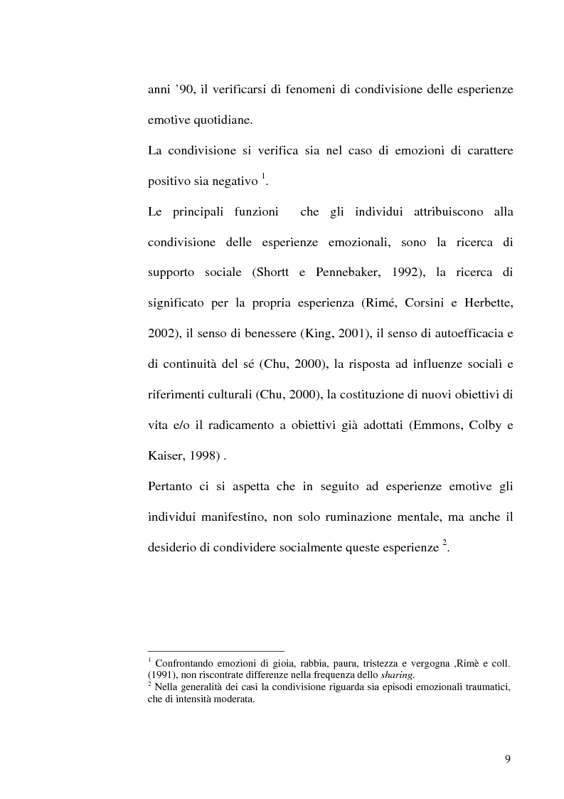Anteprima della tesi: Differenze di genere nelle emozioni della rivalità: gelosia e invidia, Pagina 6