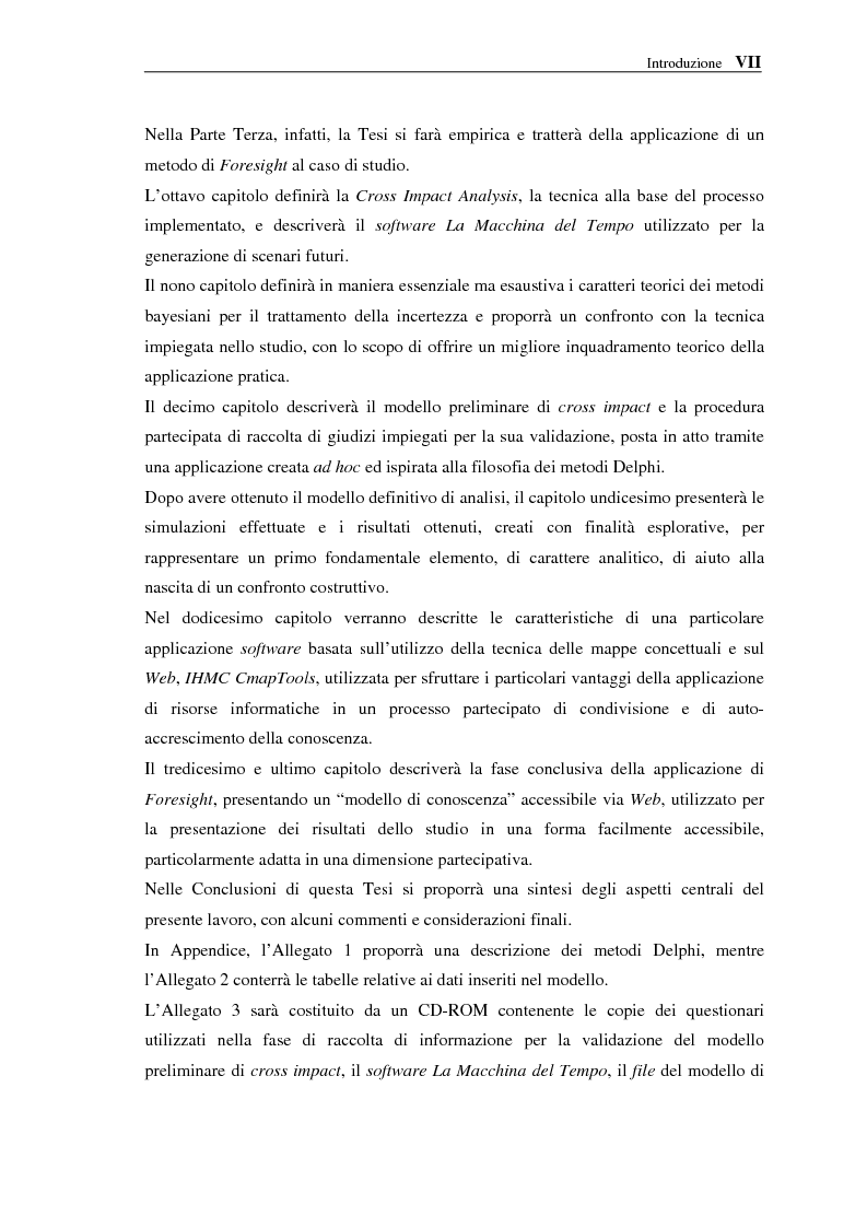 Anteprima della tesi: Le NTIC nella pianificazione partecipata. Applicazione di un metodo di Foresight alla pianificazione: progetto AlpTransit e regione insubrica., Pagina 7