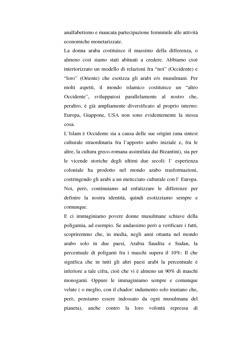 Anteprima della tesi: I diritti delle donne islamiche, Pagina 3