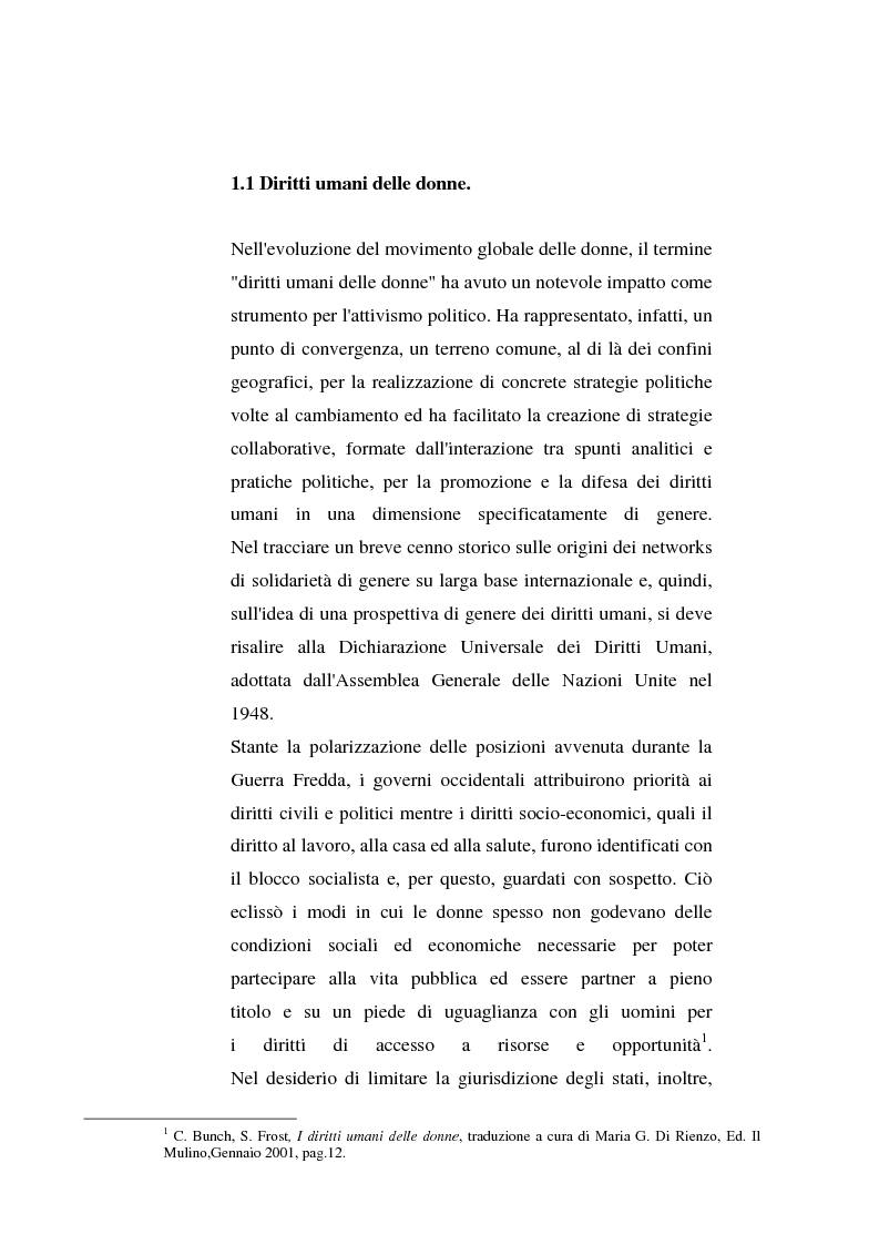 Anteprima della tesi: I diritti delle donne islamiche, Pagina 6