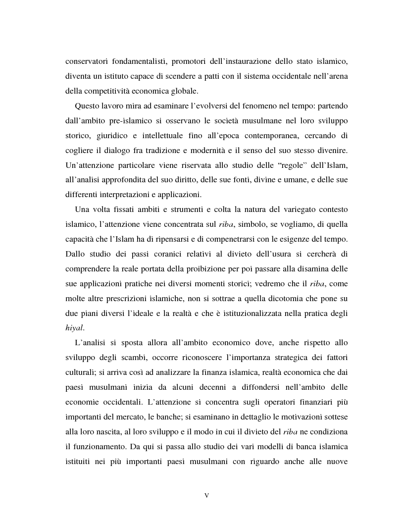 Anteprima della tesi: Dal divieto del riba all'Islamic Banking: un percorso storico-giuridico, Pagina 2