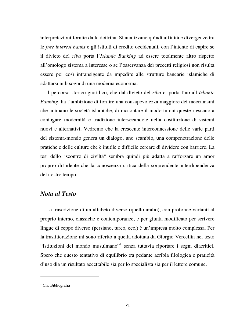 Anteprima della tesi: Dal divieto del riba all'Islamic Banking: un percorso storico-giuridico, Pagina 3