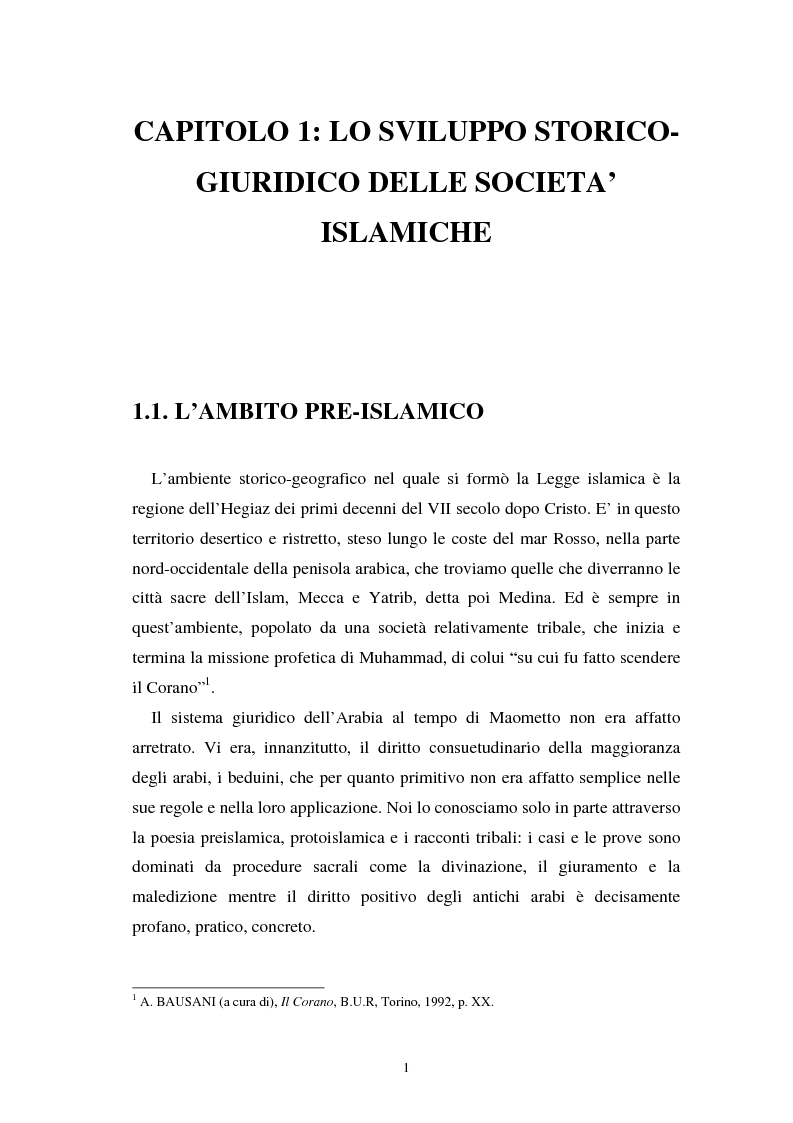 Anteprima della tesi: Dal divieto del riba all'Islamic Banking: un percorso storico-giuridico, Pagina 4