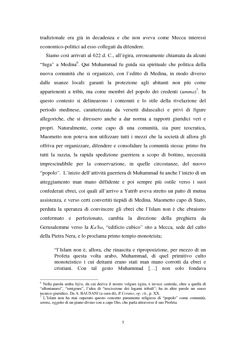 Anteprima della tesi: Dal divieto del riba all'Islamic Banking: un percorso storico-giuridico, Pagina 8