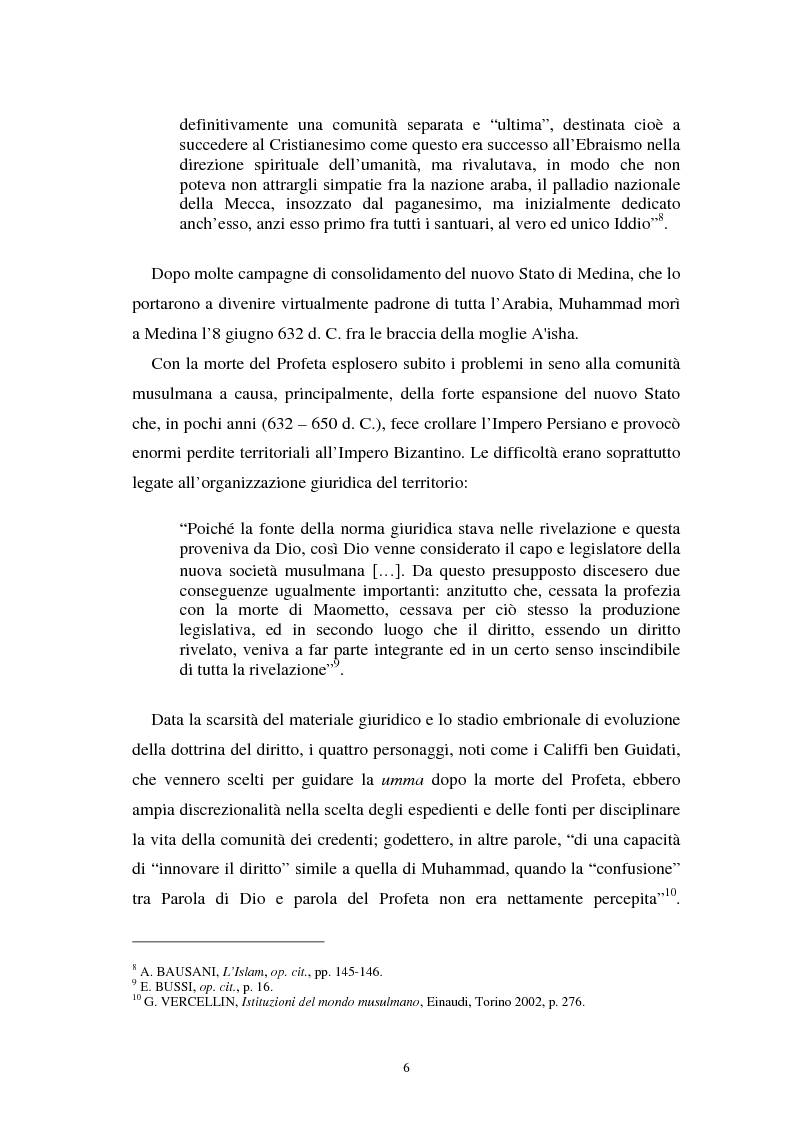 Anteprima della tesi: Dal divieto del riba all'Islamic Banking: un percorso storico-giuridico, Pagina 9