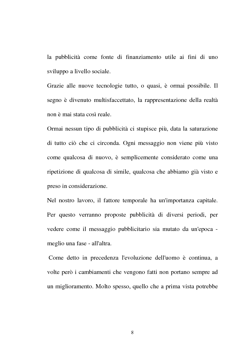 Anteprima della tesi: Pubblicità tra oralità e scrittura - Dall'immagine allo scritto fino a giungere all'immagine - Il caso Dolce e Gabbana, Pagina 5