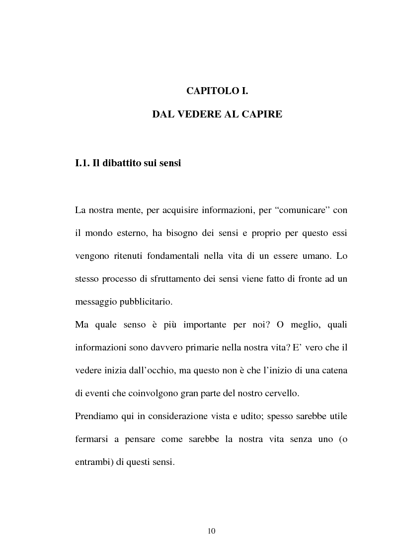 Anteprima della tesi: Pubblicità tra oralità e scrittura - Dall'immagine allo scritto fino a giungere all'immagine - Il caso Dolce e Gabbana, Pagina 7