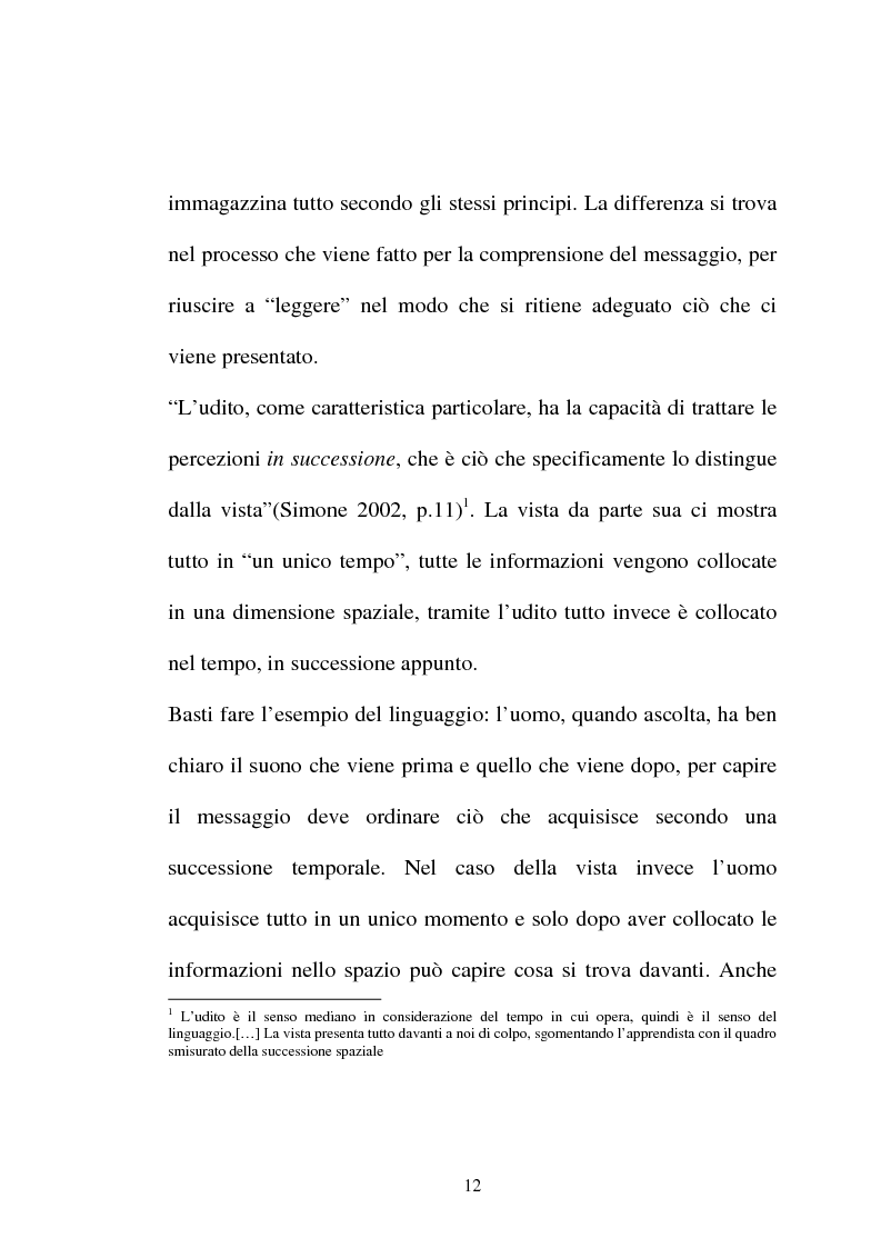 Anteprima della tesi: Pubblicità tra oralità e scrittura - Dall'immagine allo scritto fino a giungere all'immagine - Il caso Dolce e Gabbana, Pagina 9
