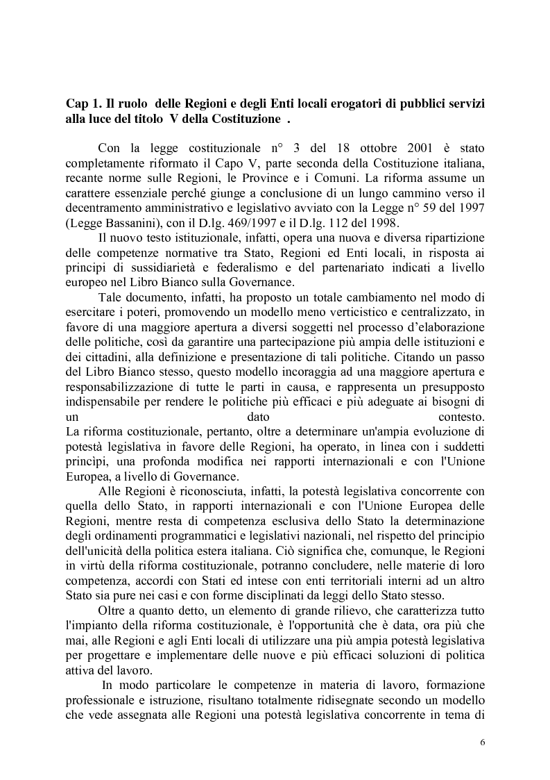 Anteprima della tesi: Innovazione e Qualità negli enti locali, Pagina 4