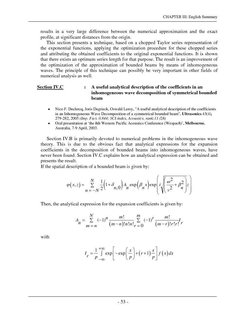 Anteprima della tesi: The interaction of complex harmonic elastic waves with periodically corrugated surfaces and with anisotropic viscoelastic and/or piezoelectric layered media, Pagina 5