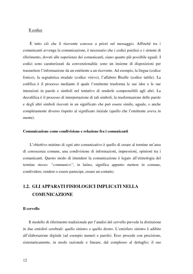 Anteprima della tesi: Il ruolo della comunicazione non verbale nel processo di selezione del personale. Il caso delle agenzie di lavoro interinale., Pagina 6