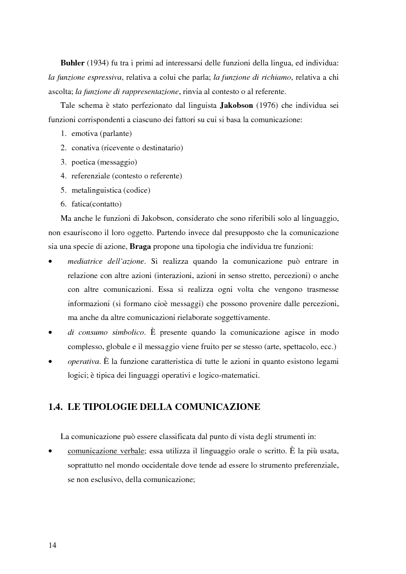 Anteprima della tesi: Il ruolo della comunicazione non verbale nel processo di selezione del personale. Il caso delle agenzie di lavoro interinale., Pagina 8