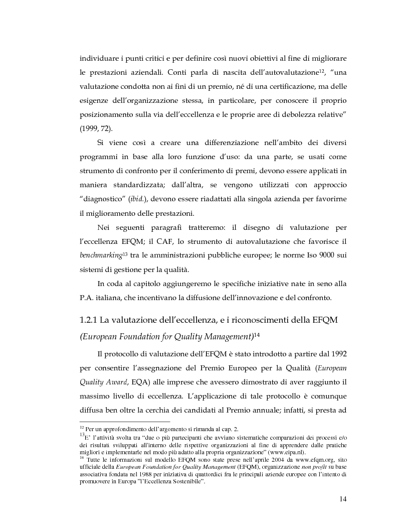 Anteprima della tesi: La Customer Satisfaction nella PA: problemi di fedeltà dei dati raccolti tramite questionario, Pagina 9