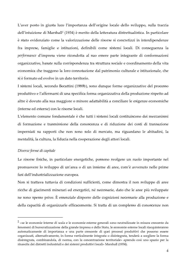 Anteprima della tesi: La programmazione dei Fondi strutturali 2000 - 2006: I "Progetti Integrati Territoriali", Pagina 4