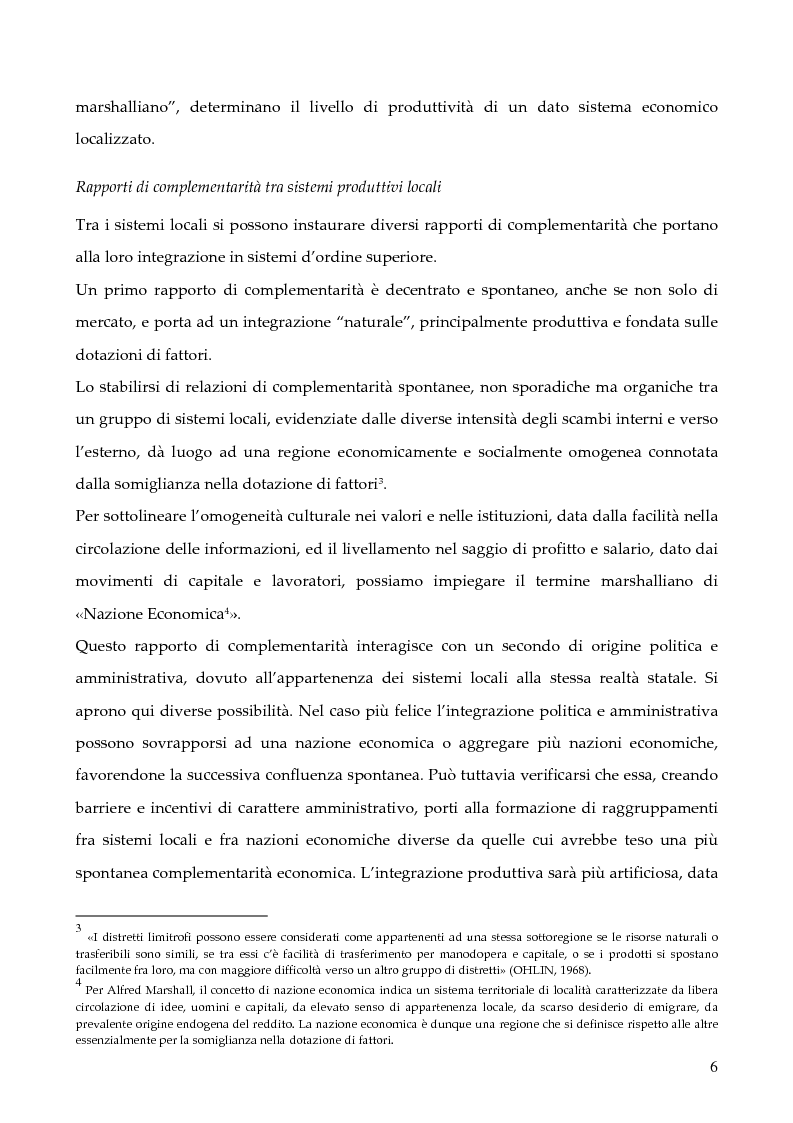 Anteprima della tesi: La programmazione dei Fondi strutturali 2000 - 2006: I "Progetti Integrati Territoriali", Pagina 6