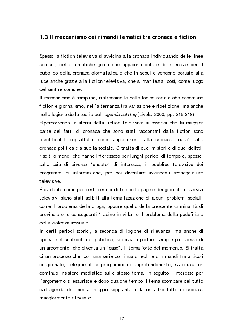 Anteprima della tesi: Dai fatti di cronaca al piccolo schermo: i temi della fiction televisiva, Pagina 12