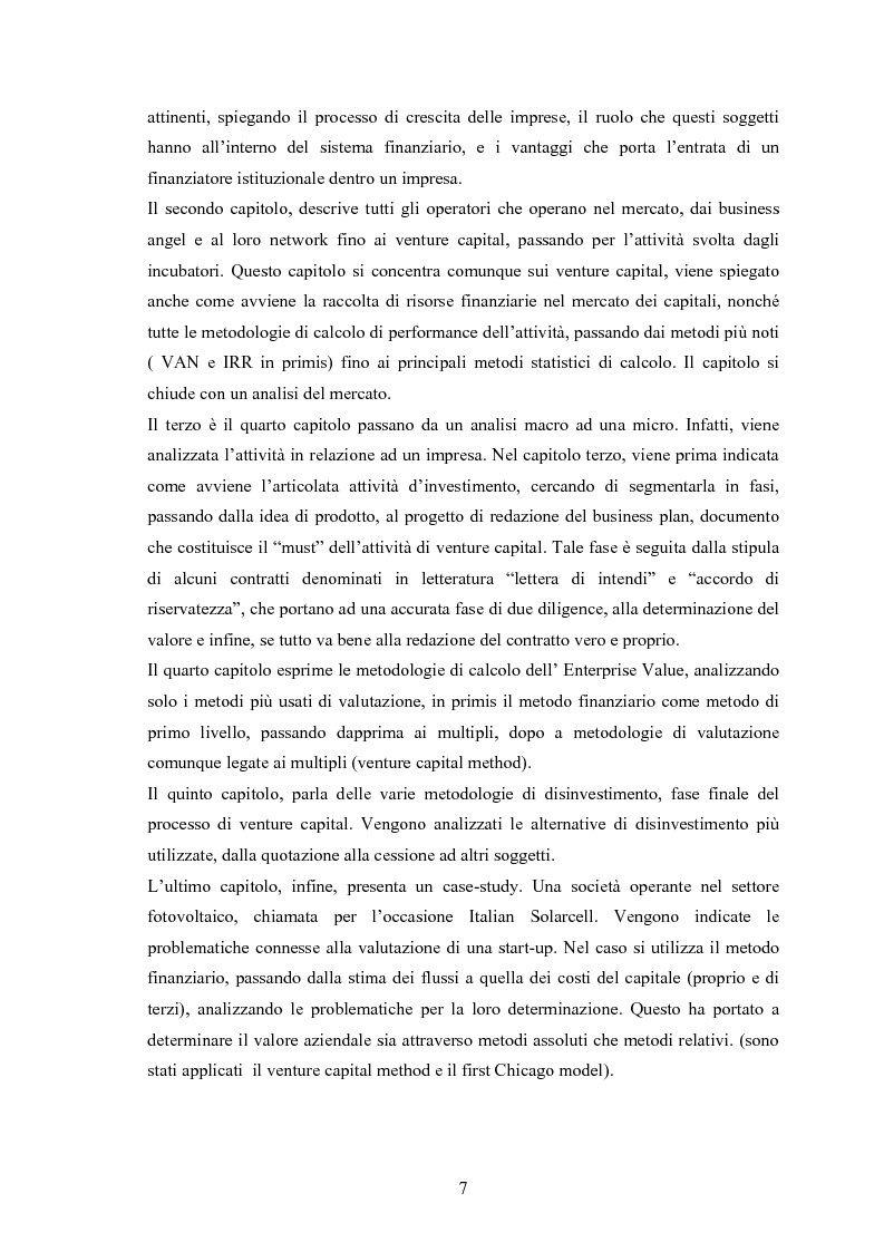 Anteprima della tesi: Il ruolo degli investitori istituzionali nel processo di sviluppo delle Pmi. Il caso di una società operante nel settore fotovoltaico., Pagina 3
