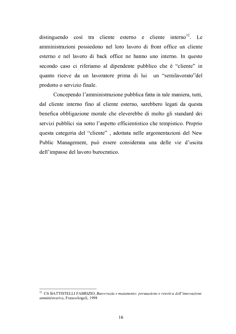 Anteprima della tesi: Il Comune italiano nell'Era dell'Informazione-I progetti di e-Government del Comune di Viterbo, Pagina 14
