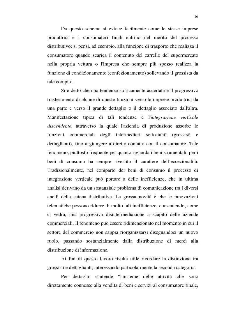 Anteprima della tesi: I servizi telematici nel marketing dei beni di consumo diretto, Pagina 4