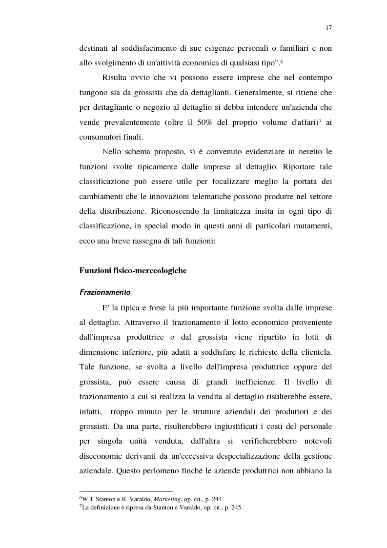Anteprima della tesi: I servizi telematici nel marketing dei beni di consumo diretto, Pagina 5