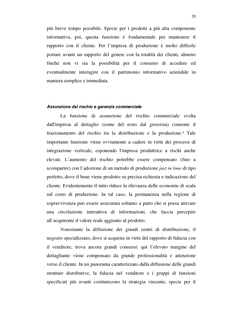 Anteprima della tesi: I servizi telematici nel marketing dei beni di consumo diretto, Pagina 8