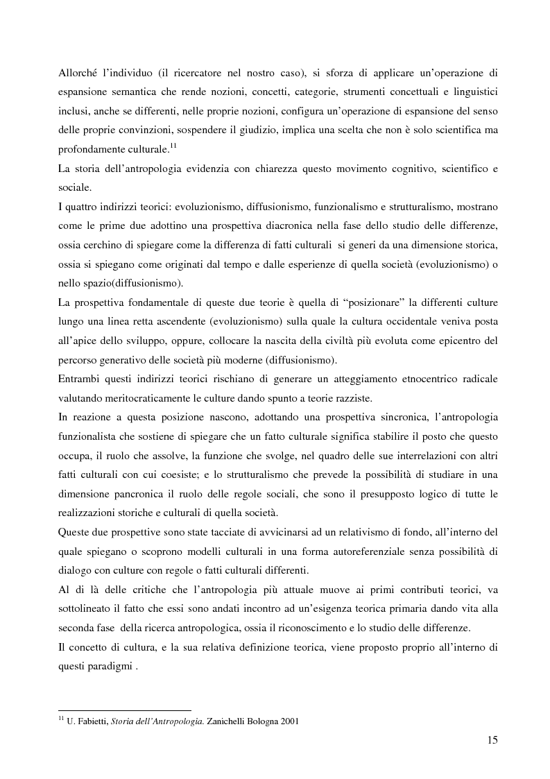 Anteprima della tesi: Analisi antropologica di un racconto di vita, Pagina 10