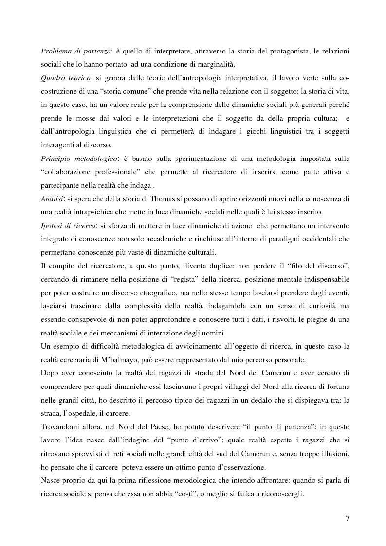 Anteprima della tesi: Analisi antropologica di un racconto di vita, Pagina 2