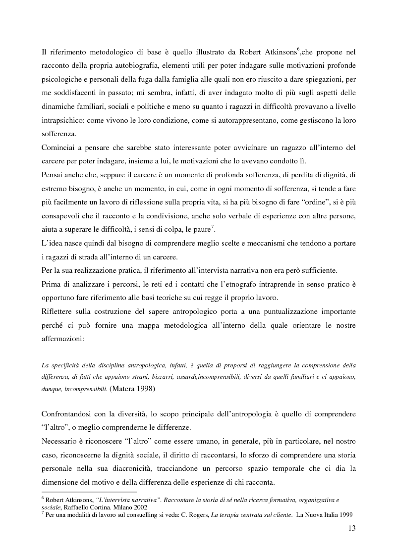 Anteprima della tesi: Analisi antropologica di un racconto di vita, Pagina 8