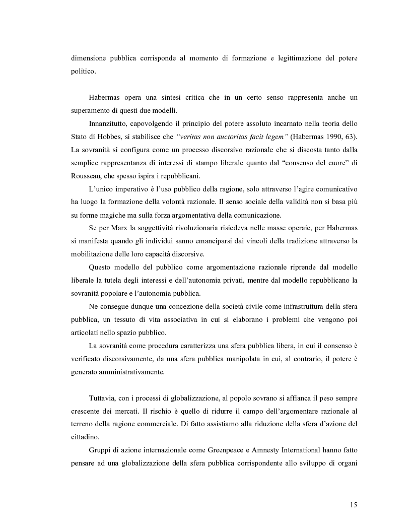 Anteprima della tesi: Da Bologna (io) a Bologna (noi). La democrazia e le nuove tecnologie della comunicazione, Pagina 6