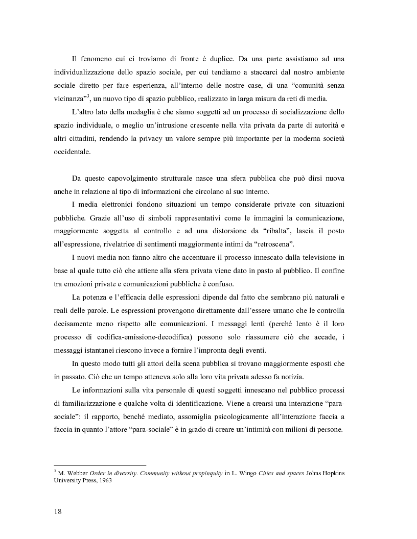 Anteprima della tesi: Da Bologna (io) a Bologna (noi). La democrazia e le nuove tecnologie della comunicazione, Pagina 9
