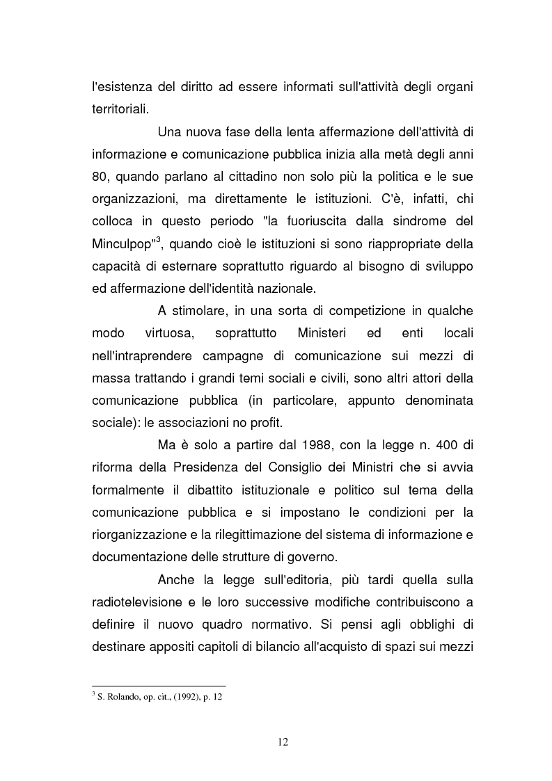 Anteprima della tesi: La Guardia di Finanza nell'era della comunicazione, Pagina 5