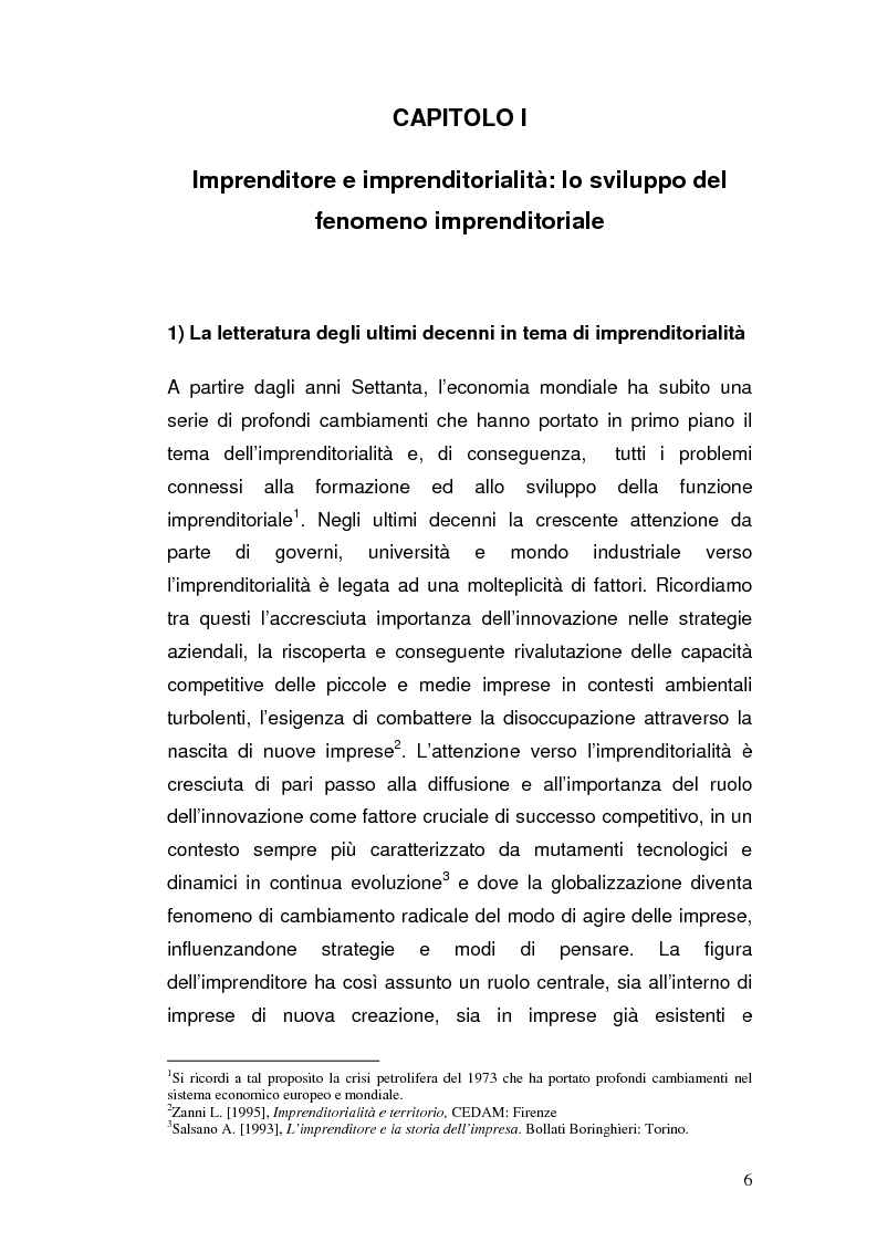 Anteprima della tesi: Semplificazione amministrativa e diffusione dell'imprenditorialità, Pagina 3