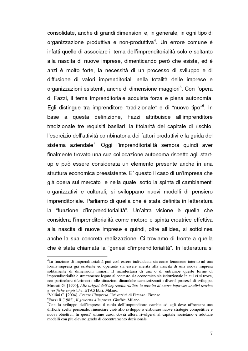 Anteprima della tesi: Semplificazione amministrativa e diffusione dell'imprenditorialità, Pagina 4