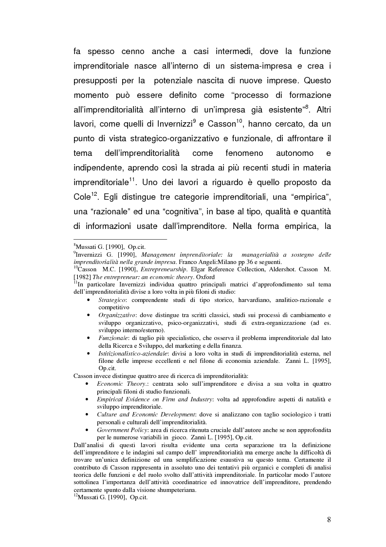 Anteprima della tesi: Semplificazione amministrativa e diffusione dell'imprenditorialità, Pagina 5