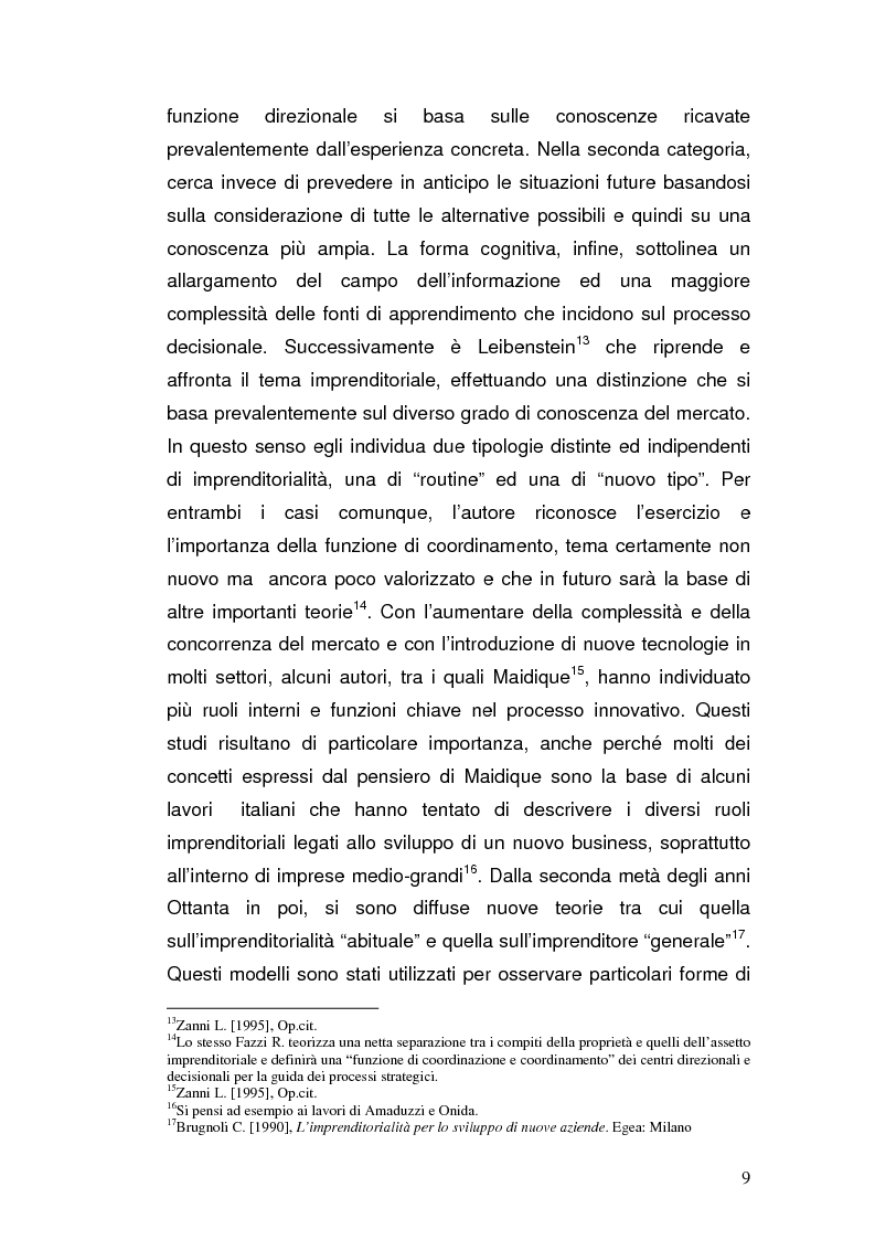 Anteprima della tesi: Semplificazione amministrativa e diffusione dell'imprenditorialità, Pagina 6