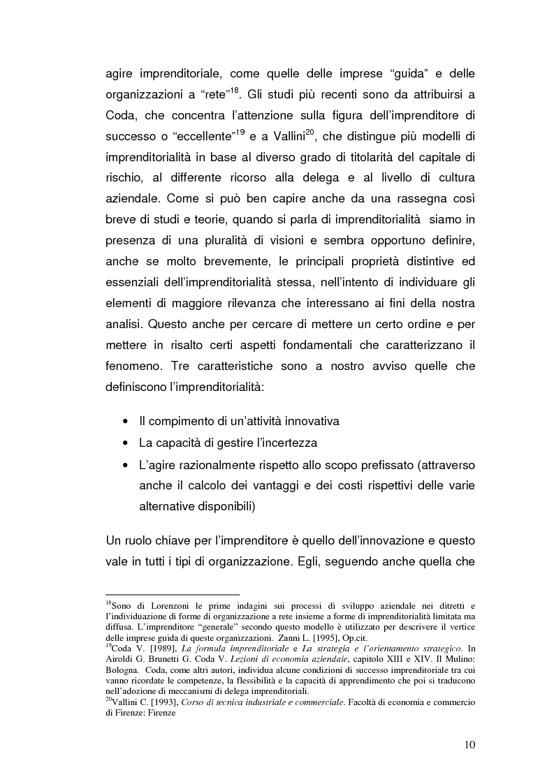 Anteprima della tesi: Semplificazione amministrativa e diffusione dell'imprenditorialità, Pagina 7