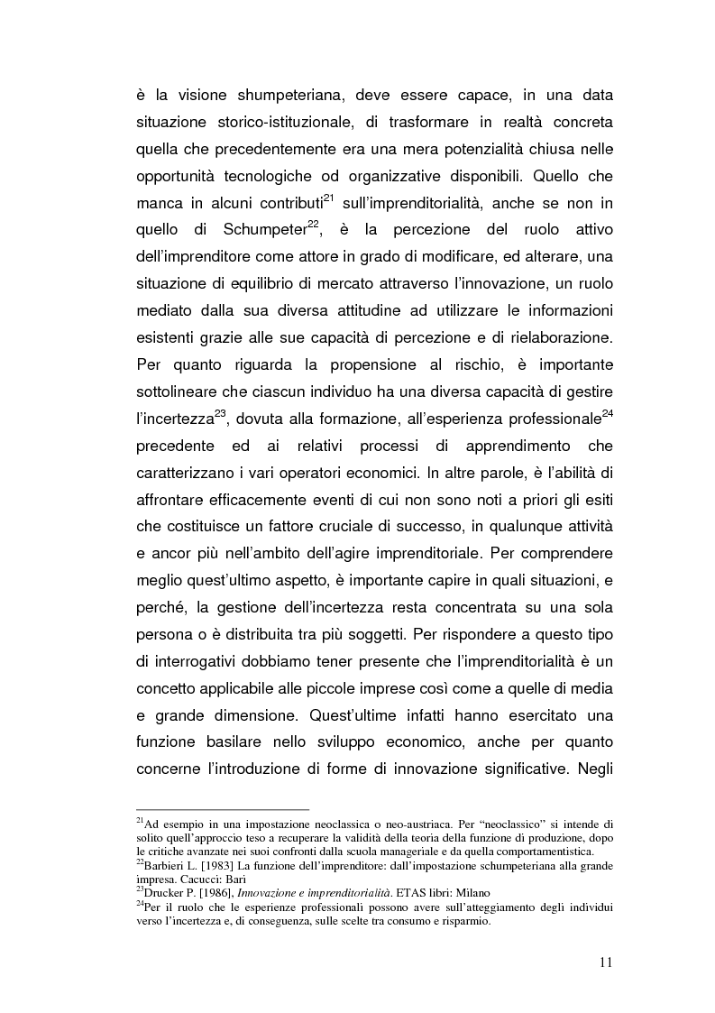 Anteprima della tesi: Semplificazione amministrativa e diffusione dell'imprenditorialità, Pagina 8