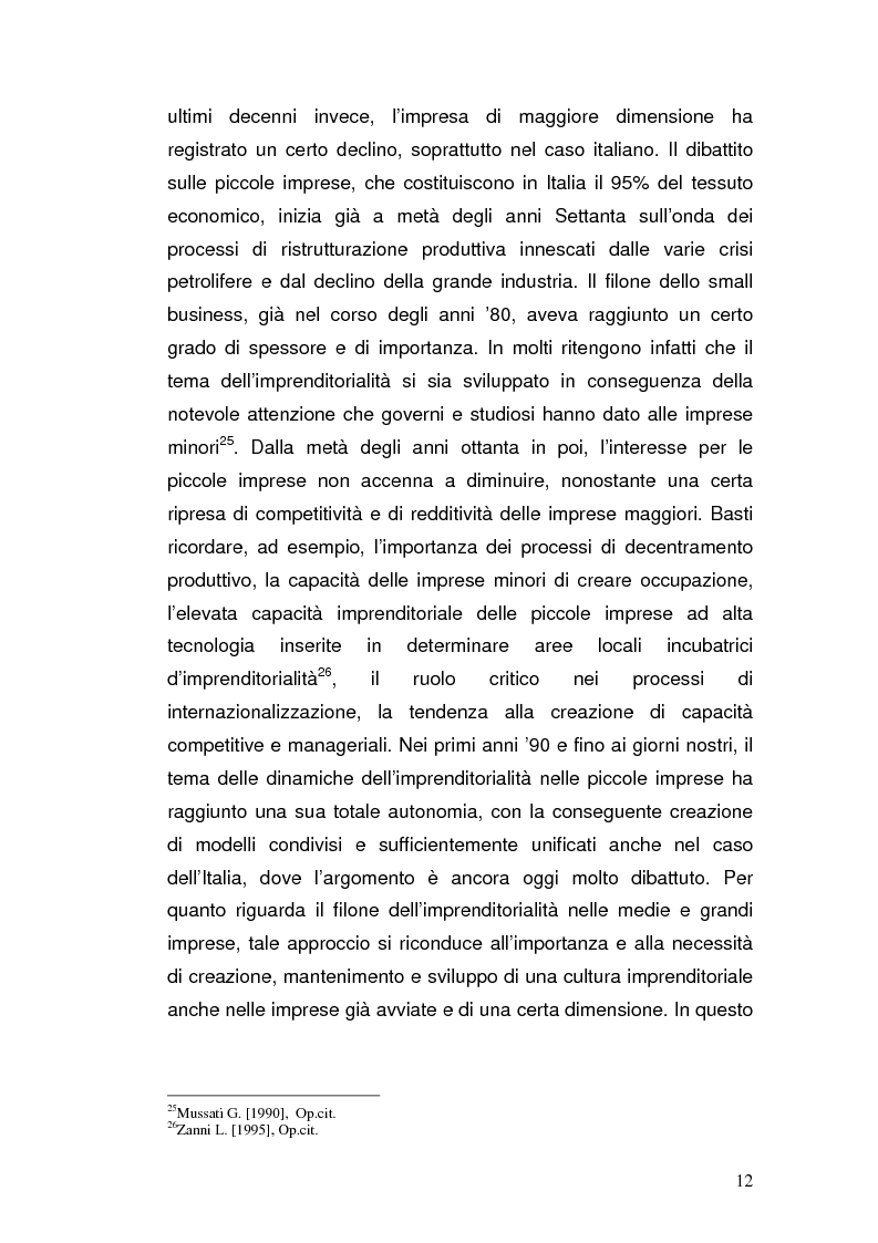 Anteprima della tesi: Semplificazione amministrativa e diffusione dell'imprenditorialità, Pagina 9