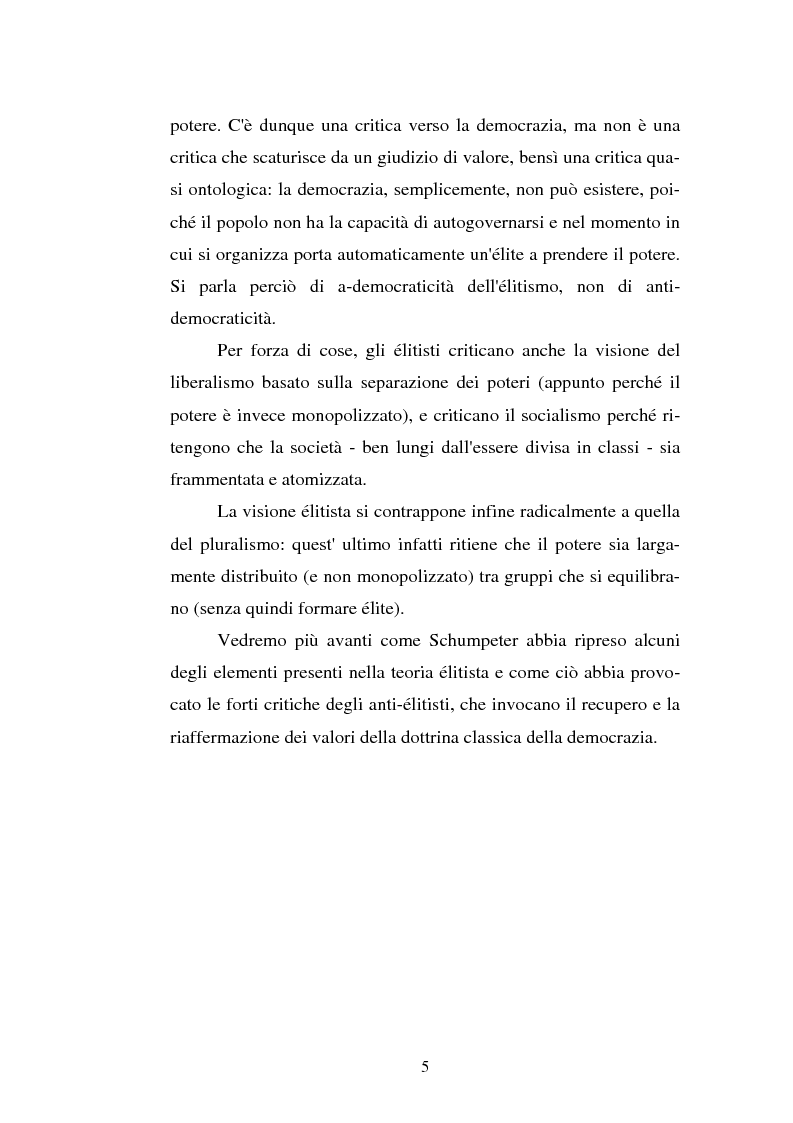 Anteprima della tesi: Schumpeter e la teoria competitiva della democrazia, Pagina 3
