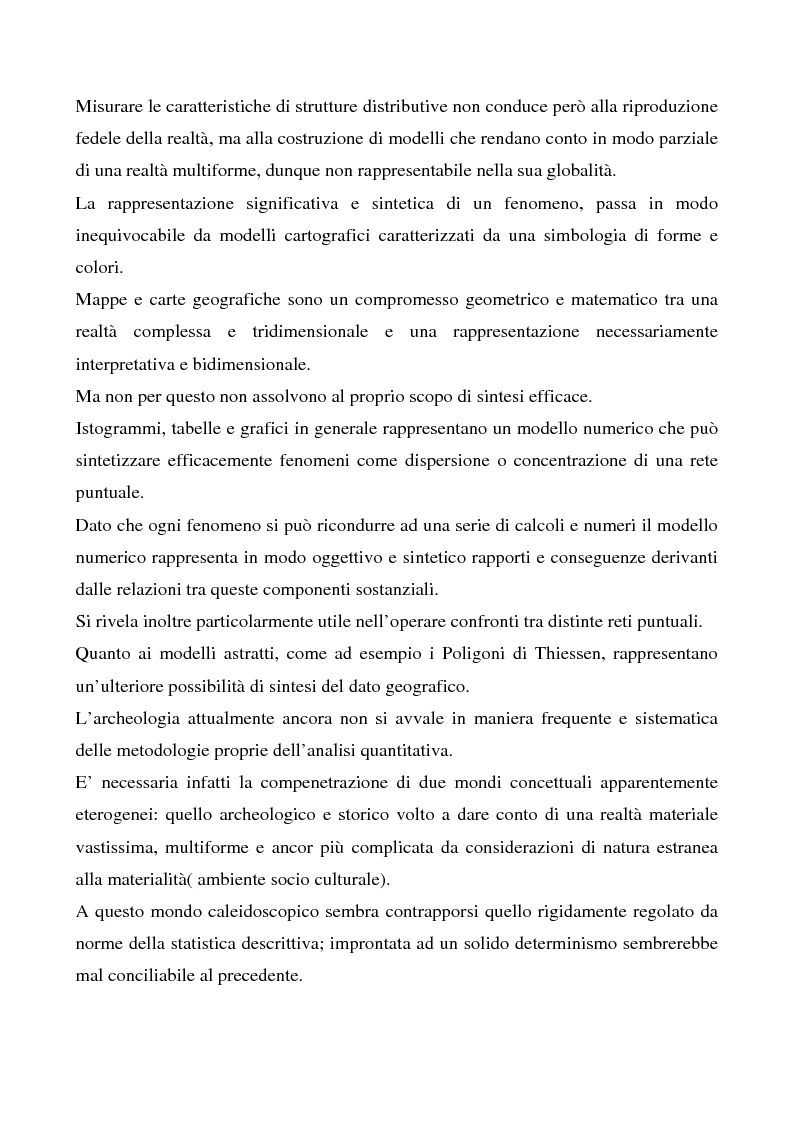 Anteprima della tesi: Le ville romane in Sardegna - Contributo dell'analisi spaziale alla ricerca, Pagina 4