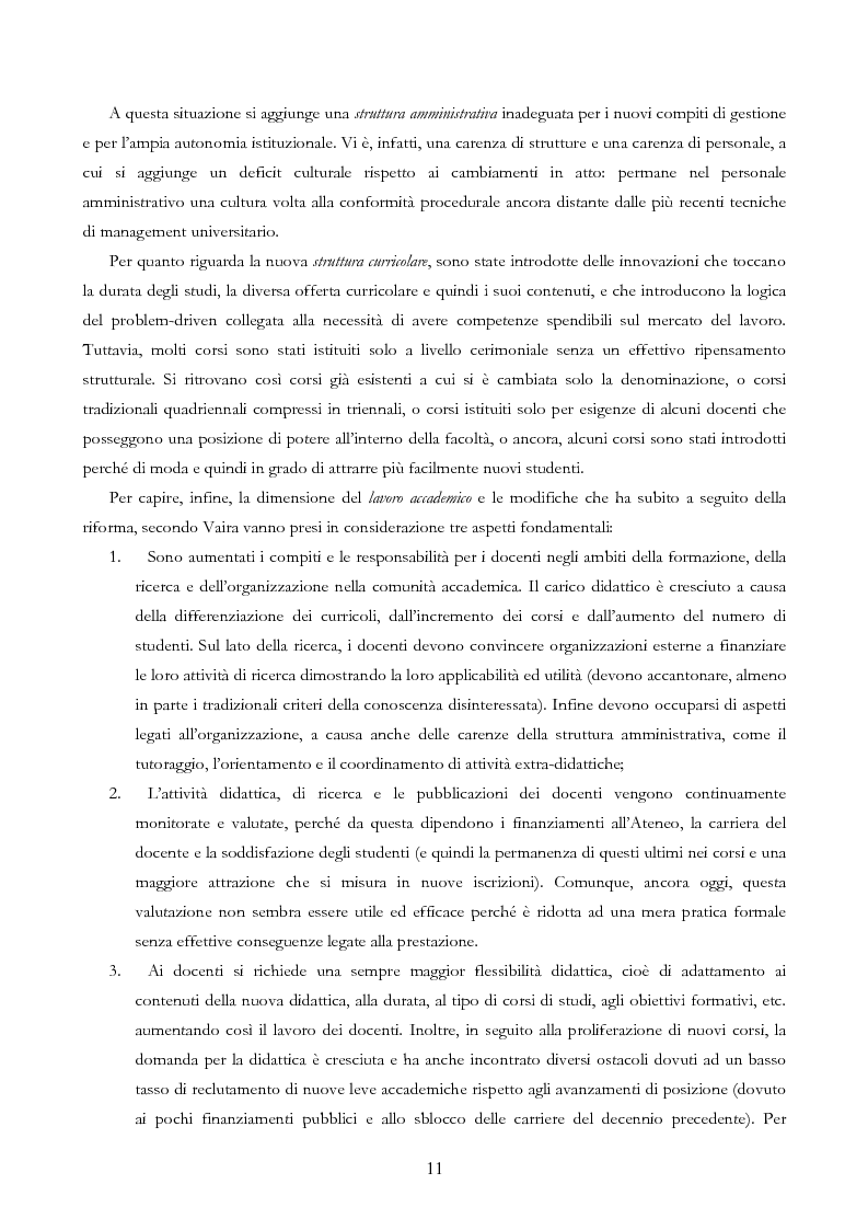 Anteprima della tesi: Università e Comunicazione: i casi di Ferrara e Pavia a confronto, Pagina 8