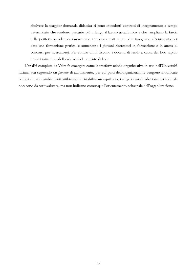 Anteprima della tesi: Università e Comunicazione: i casi di Ferrara e Pavia a confronto, Pagina 9